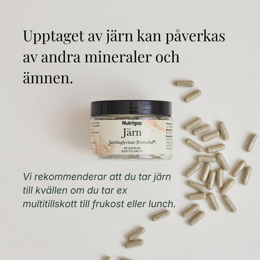 Nutrigap Järn (Ferrochel®)