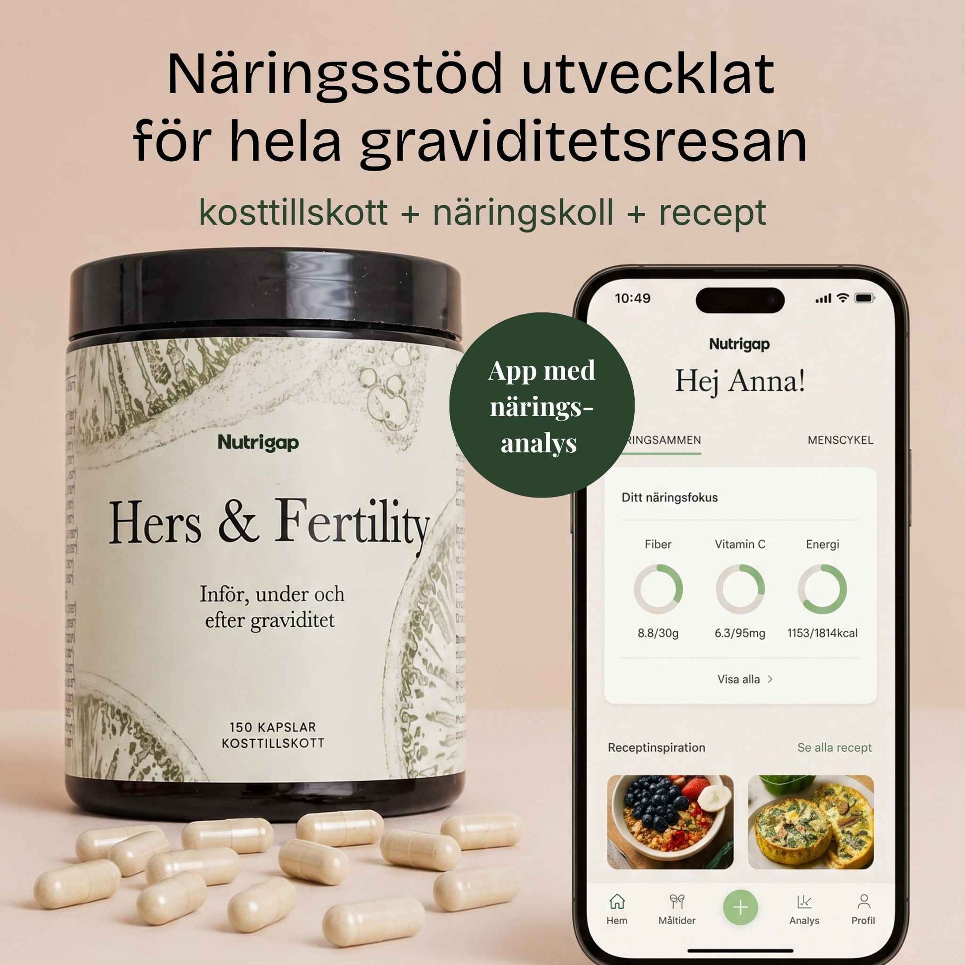 Nutrigap Premium app