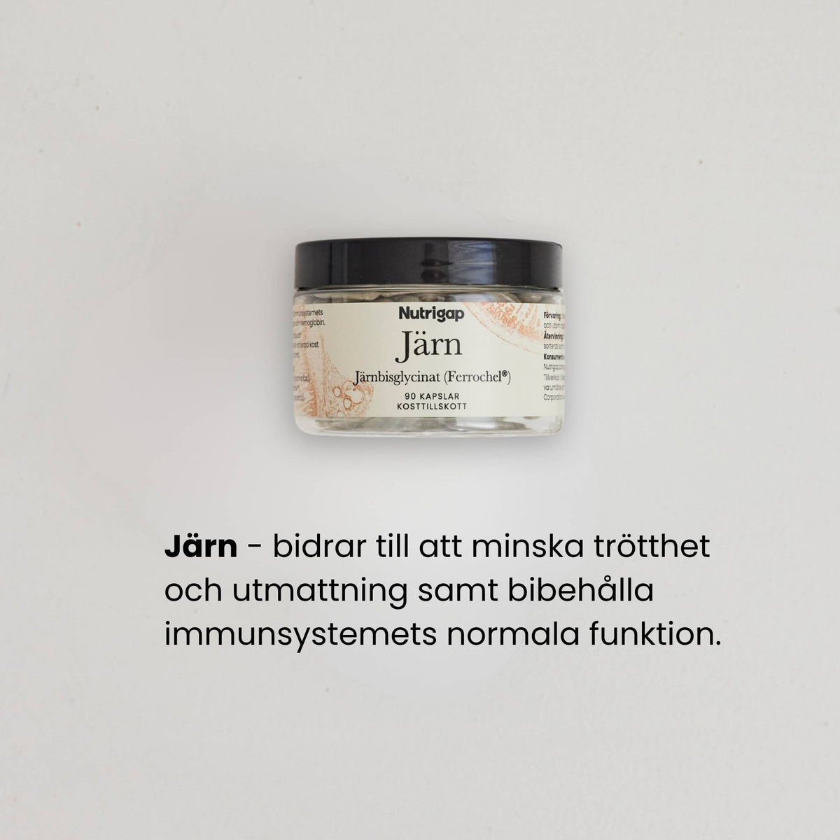 Nutrigap Järn (Ferrochel®)