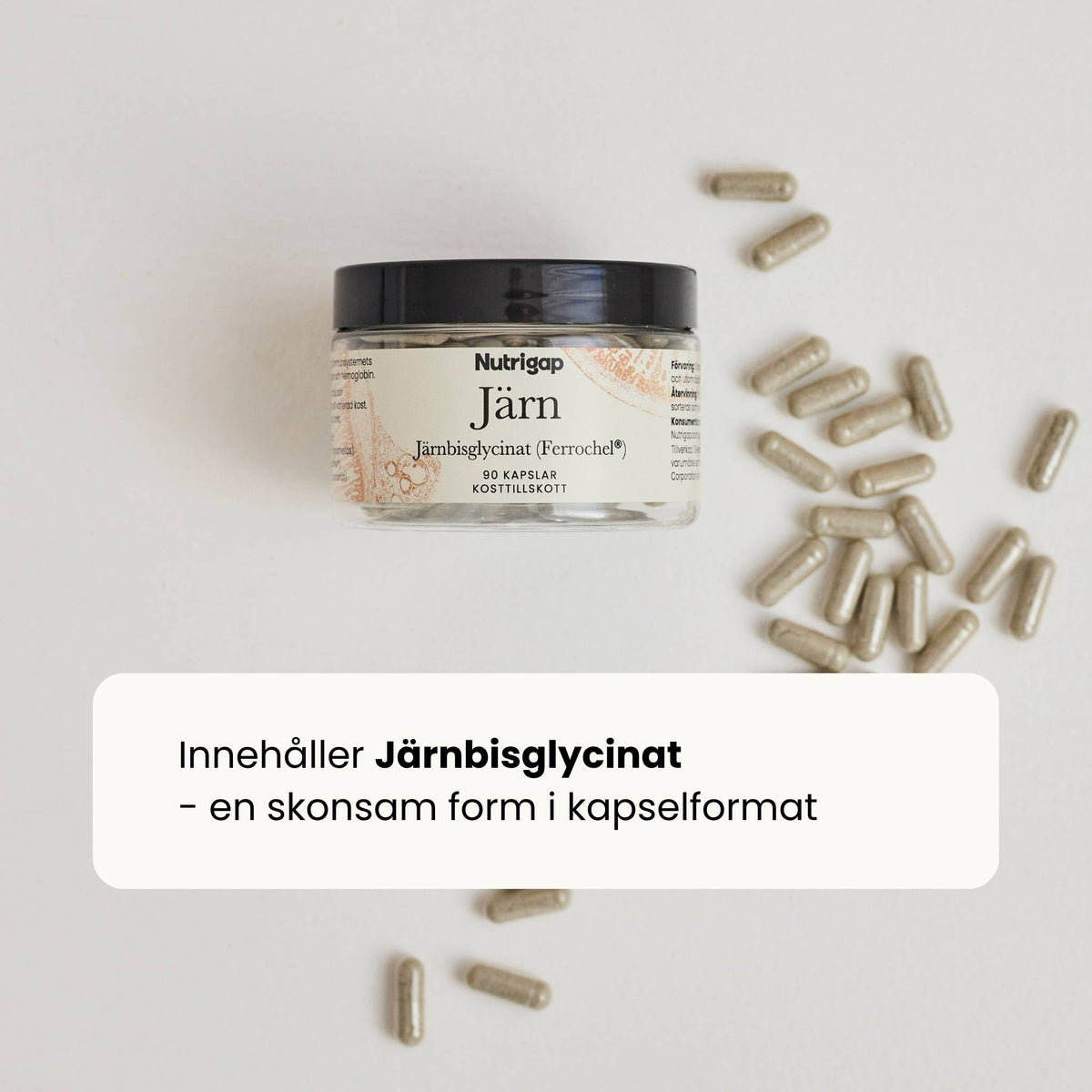 Nutrigap Järn (Ferrochel®)