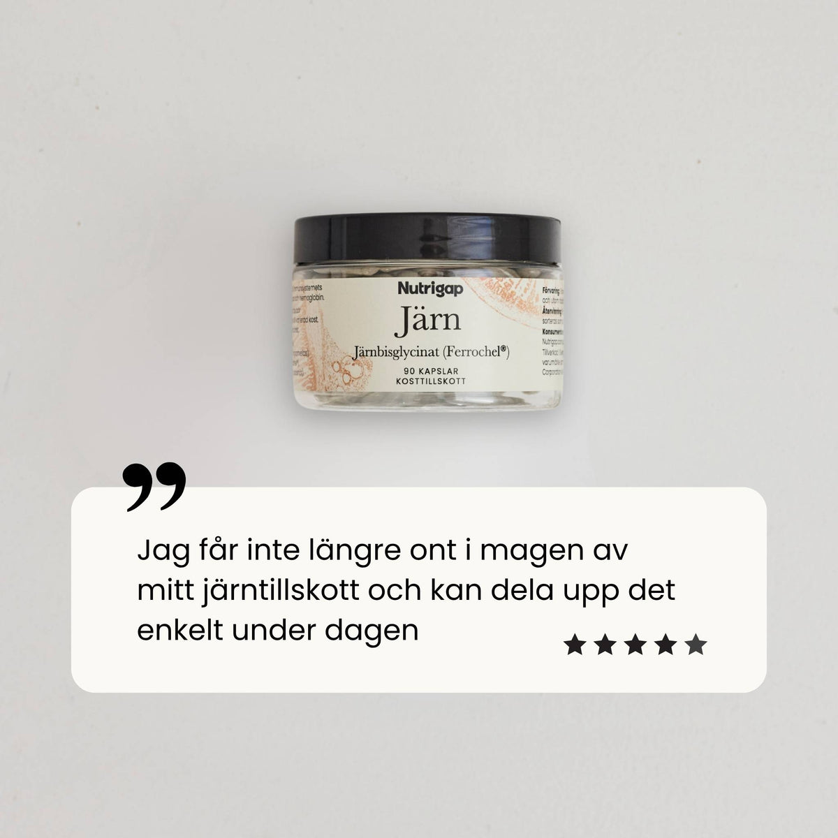 Nutrigap Järn (Ferrochel®)