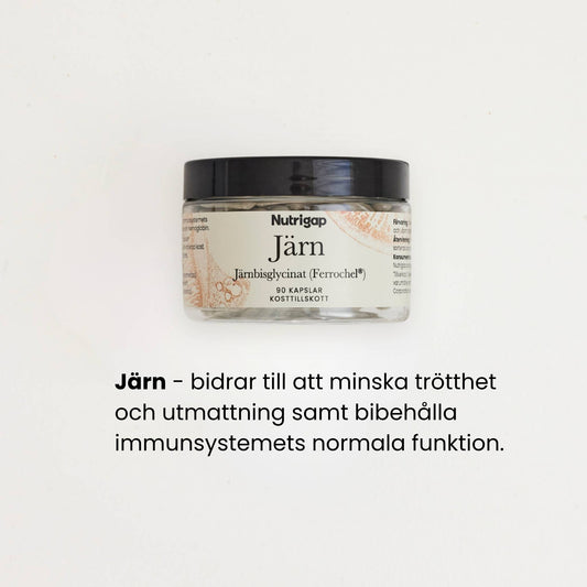Nutrigap Järn (Ferrochel®)