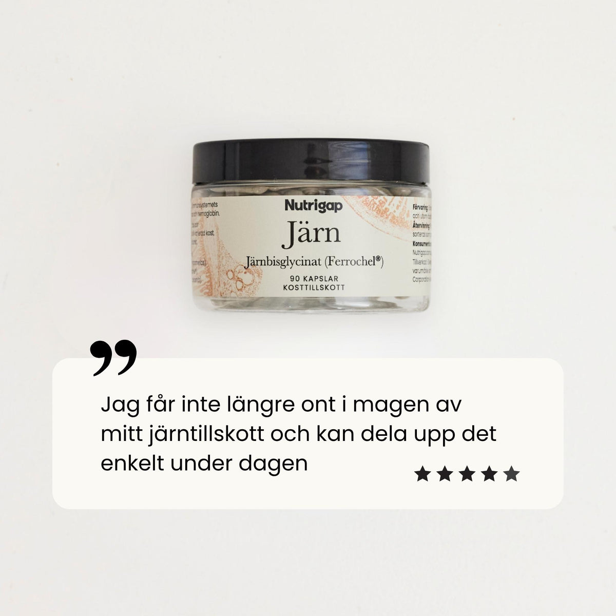 Nutrigap Järn (Ferrochel®)